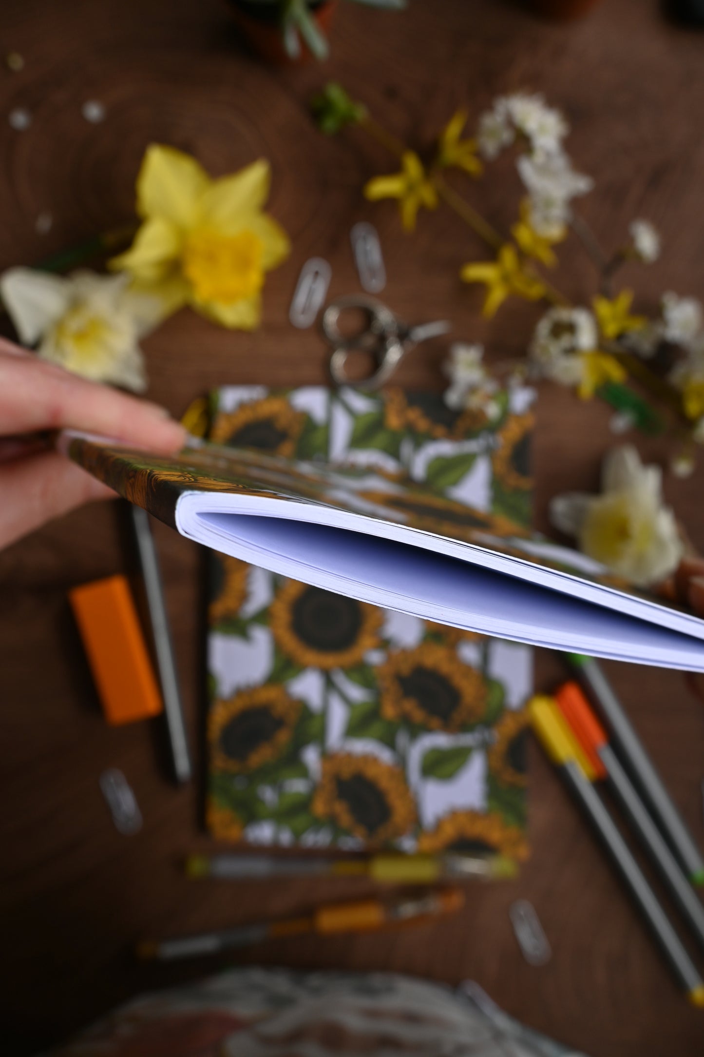 Sunflowers Notebook