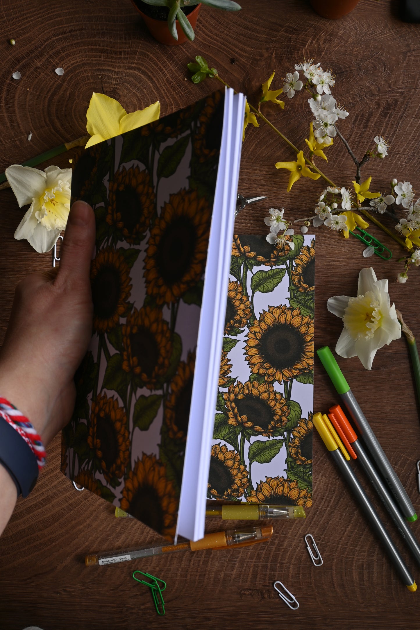 Sunflowers Notebook