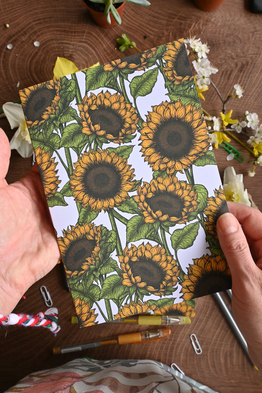 Sunflowers Notebook