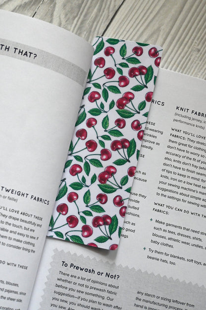 Cherries bookmark - katerinamitkova
