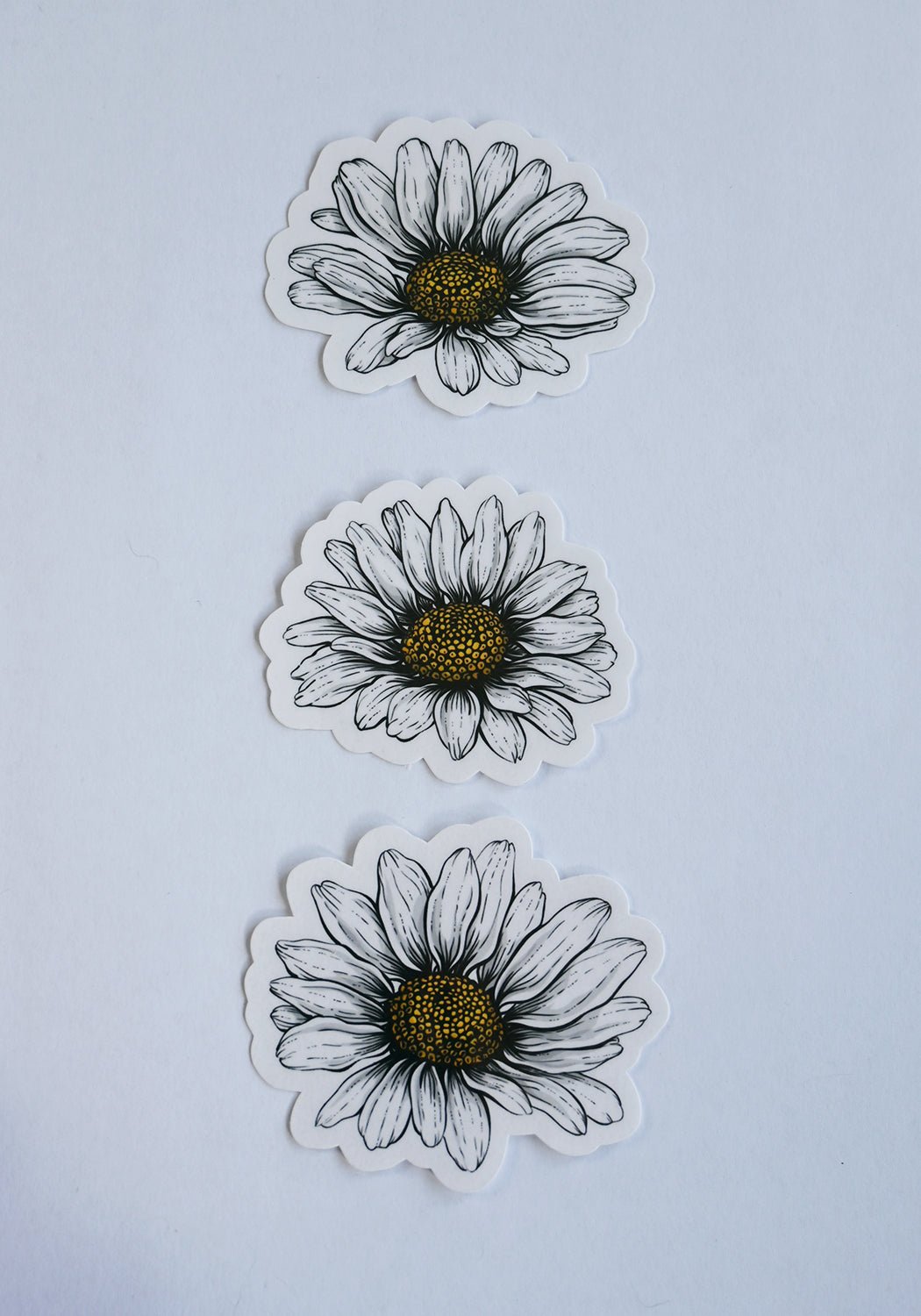 Daisy journal stickers - katerinamitkova