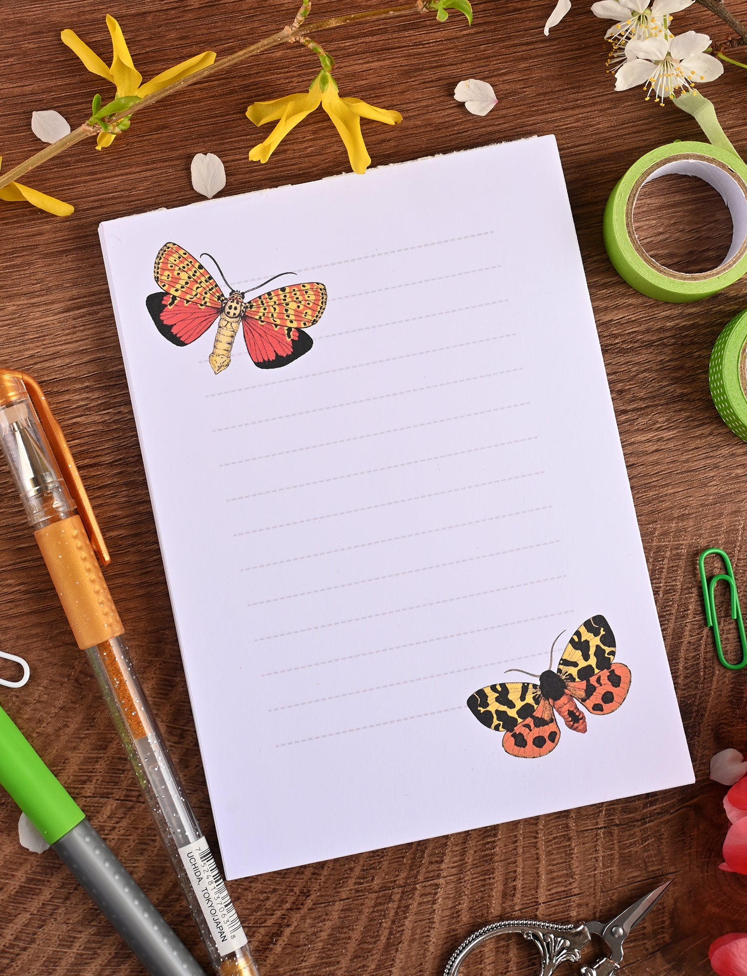 Moths notepad - katerinamitkova