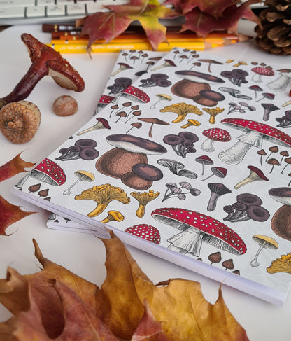 Mushrooms Notebook - katerinamitkova