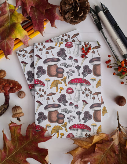 Mushrooms Notebook - katerinamitkova