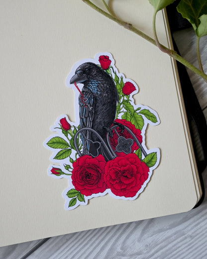 Ravens vinyl stickers - katerinamitkova