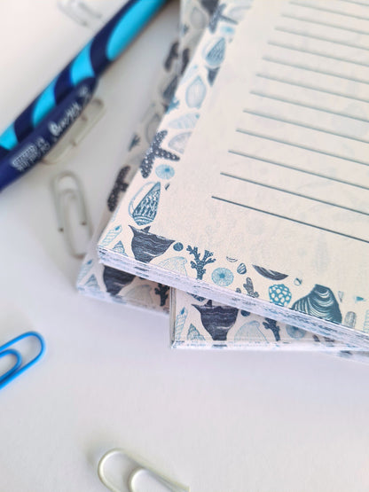 Seashells notepad - katerinamitkova
