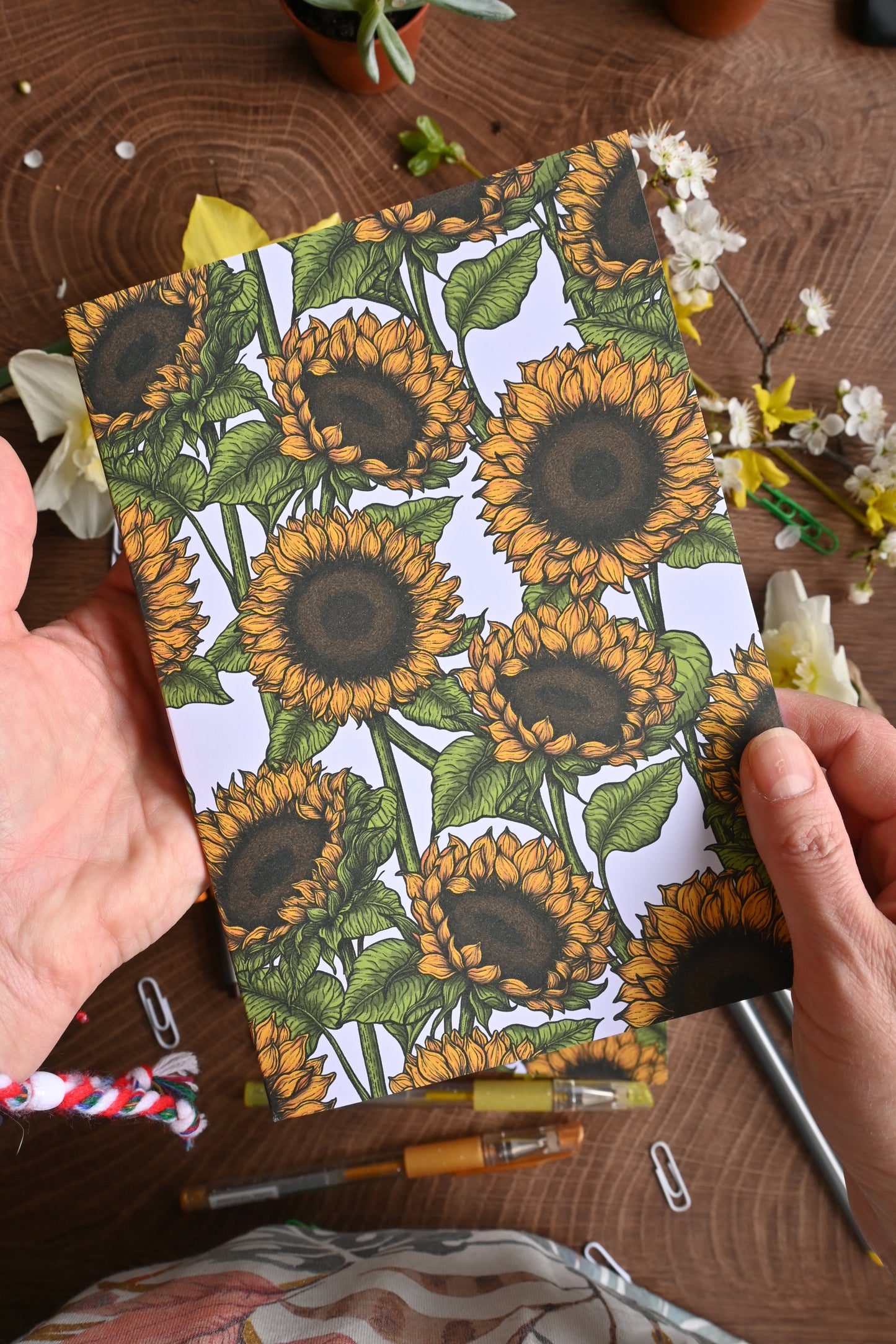 Sunflowers Notebook - katerinamitkova
